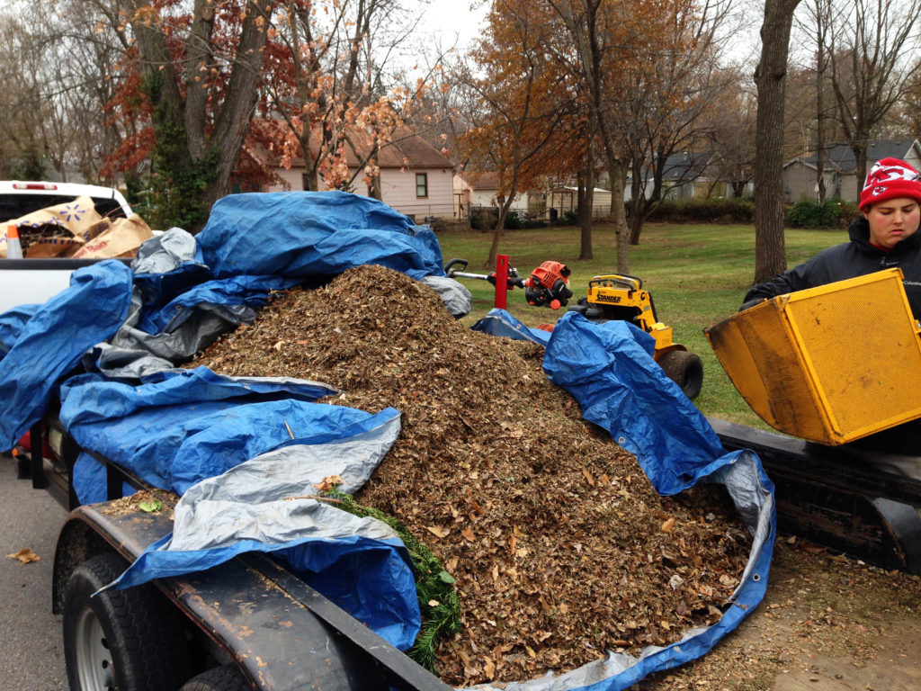 Leaf removal service from American Lawn Property Maintenace LLC | Independence, MO